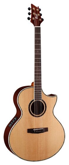 Электроакустическая баритон гитара Cort NDX-Baritone-NS NDX Series