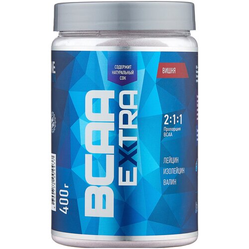 Аминокислота RLINESportNutrition BCAA Extra, вишня, 400 гр.