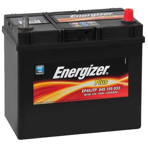 фото Energizer аккумулятор energizer plus asia 45 ач 330а о/п