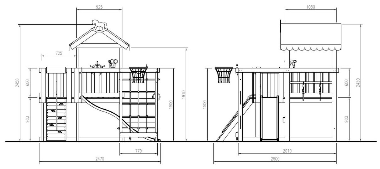 Спортивно-игровой комплекс Савушка Baby Club 8 — купить в интернет ...