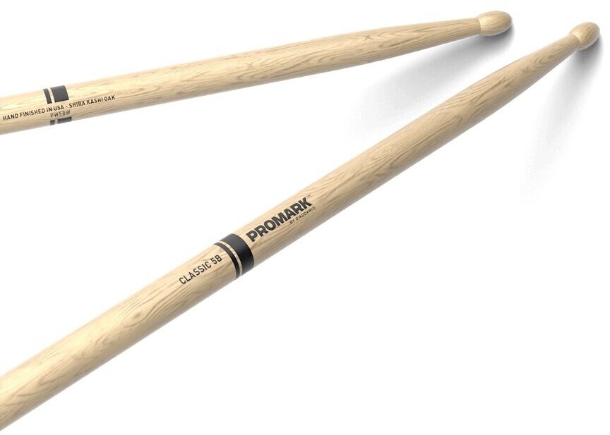 PROMARK PW5BW SHIRA KASHI OAK 5B WOOD TIP барабанные палочки, дуб, овальный деревянный наконечник