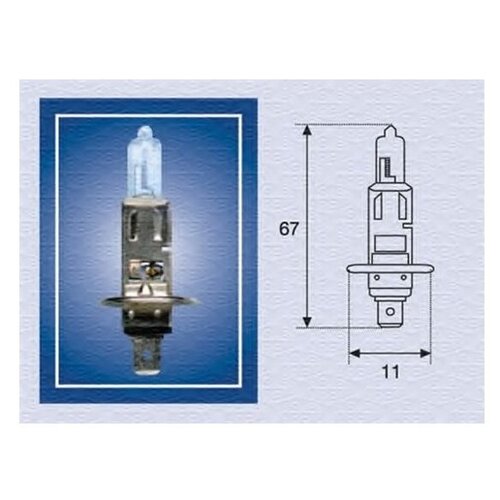 фото Лампа накаливания magneti marelli 002551100000