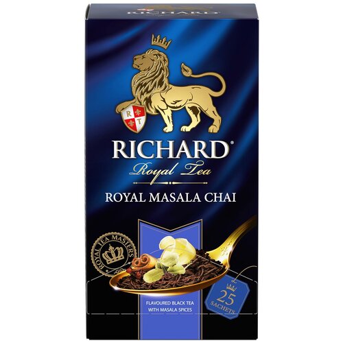Richard Чай Richard Royal Masala Chai черн., 25 пак
