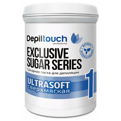 DEPILTOUCH PROFESSIONAL Depilatory Sugar Paste Ultrasoft - Сахарная паста для депиляции №1 сверхмягкая, 330 гр сахарная паста для депиляции depiltouch professional depilatory sugar paste hard