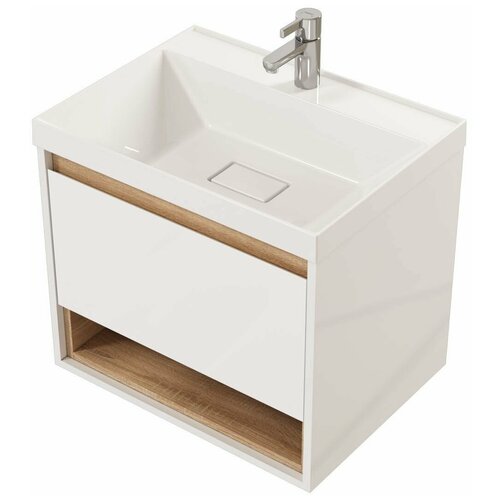 Подвесная тумба Scandy 60 в ванну (без раковины)