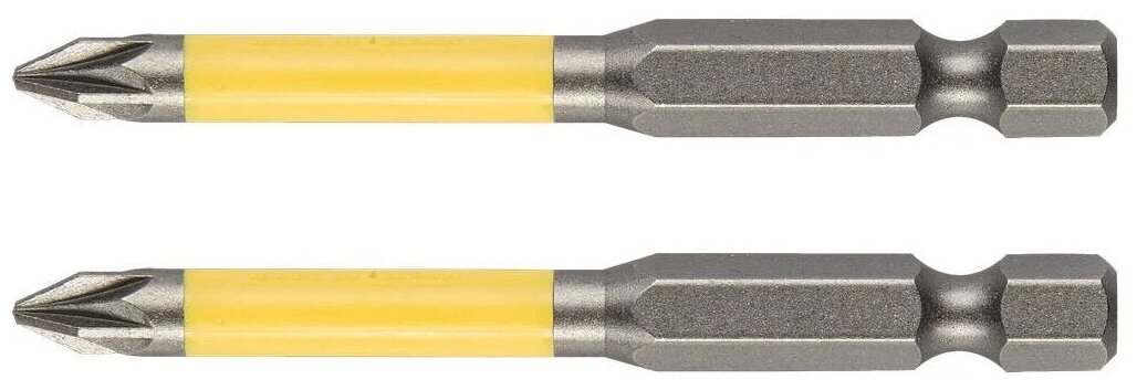 Торсионные биты KRAFTOOL Industrie PZ1 65 мм 2 шт. 26103-1-65
