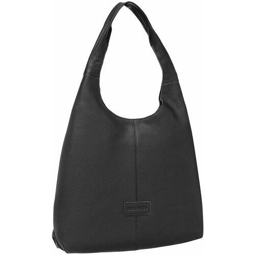 Сумка хобо BLACKWOOD Avery, фактура гладкая, черный