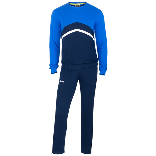 фото Спортивный костюм jogel размер xs, темно-синий/синий/белый