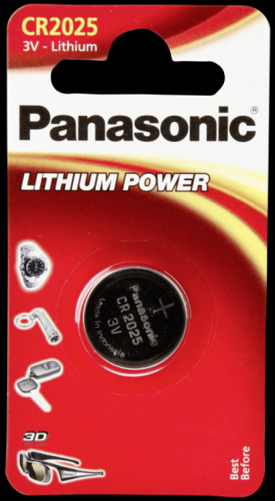 Элемент питания Panasonic Lithium Power CR2025