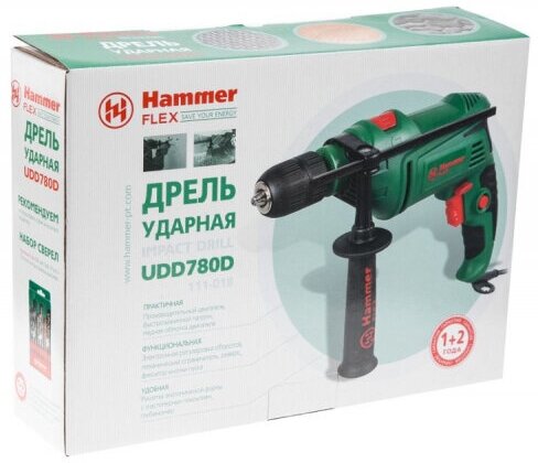 Дрель ударная Hammer - фото №12