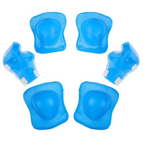 фото Защита роликовая, размер универсальный, цвет голубой 4628890 onlitop