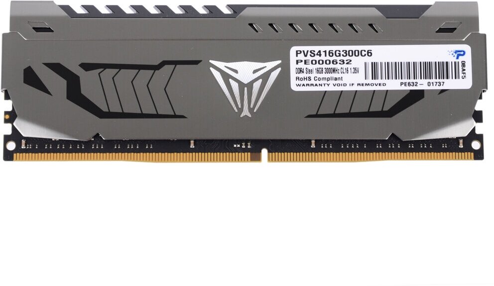 Оперативная память PATRIOT MEMORY Patriot DDR4 16Gb (2x8Gb) 3000MHz pc-24000 (PVS416G300C6K) - фотография № 8