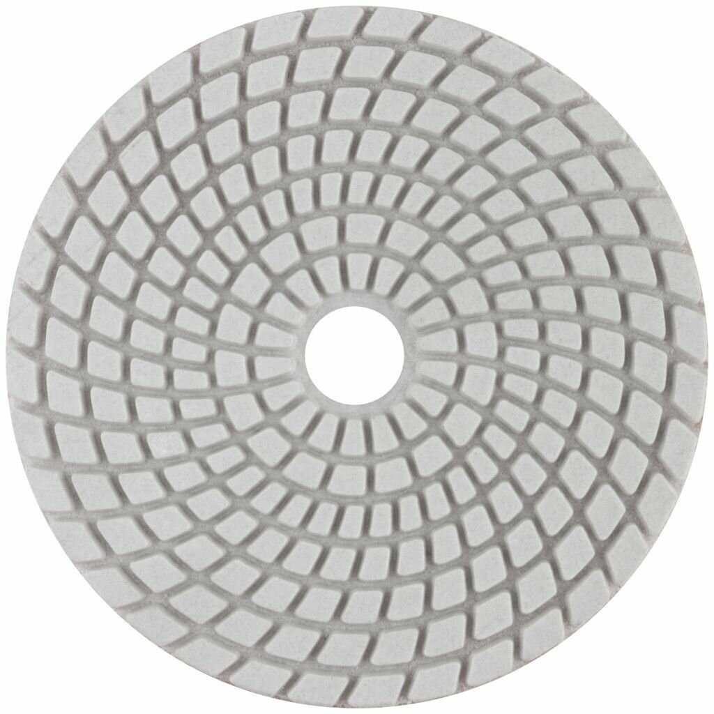 Алмазный гибкий шлифовальный круг АГШК (липучка) влажное шлифование 100 мм Р 200 39843