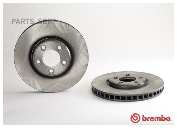 BREMBO 09.7910.11 Диск тормозной перн. с УФ покрытием JAGUAR S-TYPE (X200) 01/99-12/08