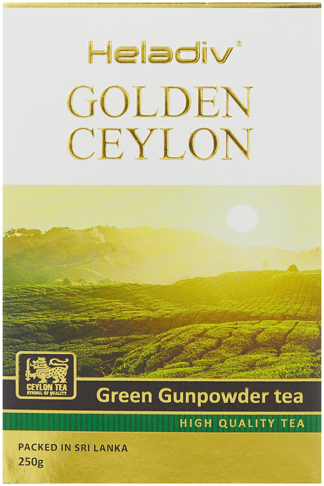 Чай зеленый HELADIV GC GREEN GUN POWDER TEA 250 g - фотография № 2