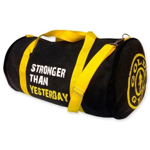 Спортивная сумка Gold’s Gym (Черный/желтый)