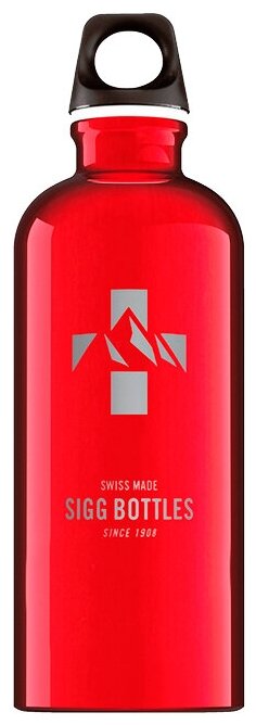 Бутылка для воды Sigg Mountain Red 600мл (8744.60)