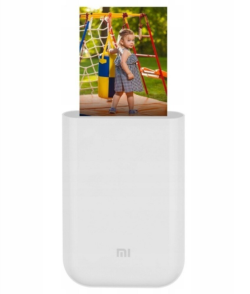 Xiaomi Портативный фотопринтер с термопечатью Xiaomi Mijia AR ZINK (XMKDDYJHT01) белый белый глянец