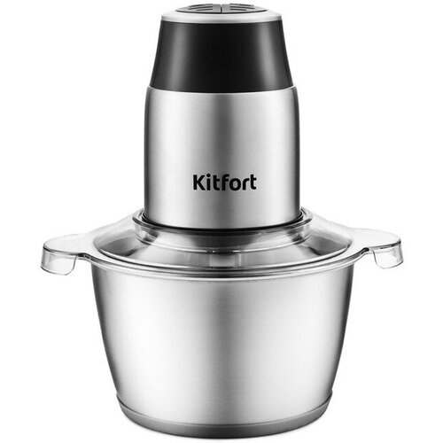 Kitfort Измельчитель Kitfort КТ-3024 нержавеющая сталь 350 Вт 2 л 2 скорости сталь 537700₽