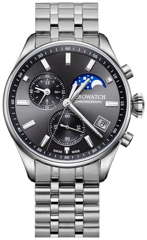 Наручные часы AEROWATCH, серебряный