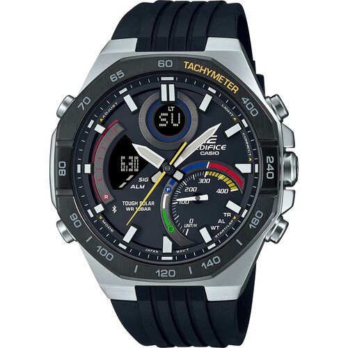 фото Японские наручные часы casio edifice ecb-950mp-1a с хронографом