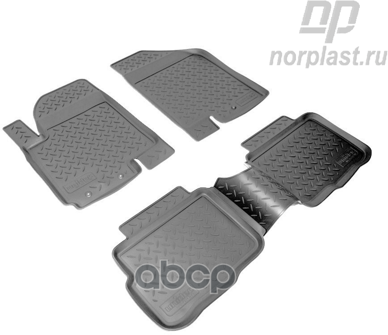 Коврики В Салон Полиуретан Norplast Kia Soul 08- Черный Комплект Npl-Po-43-70 Kia Soul 08- NORPLAST арт. NPL-Po-43-70