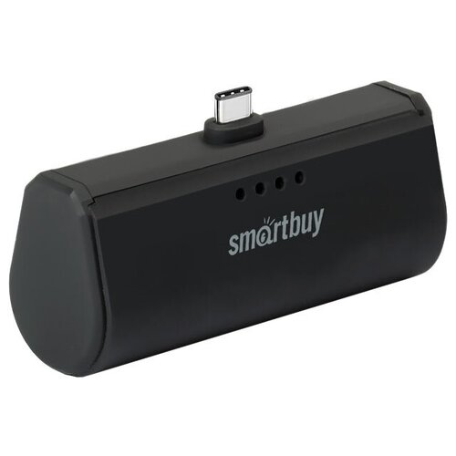 Внешний АКБ 2200 мАч SmartBuy SBPB-250 TURBO C, Type-C, 2.1А, чёрный