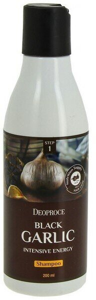 Deoproce Шампунь с экстрактом черного чеснока Black Garlic Intensive Energy Shampoo, 200 мл