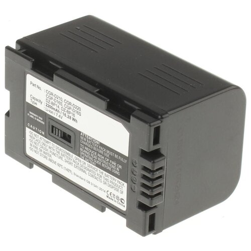 фото Аккумулятор ibatt ib-b1-f315 2200mah для hitachi, panasonic cga-d54s, cgr-d28s, cgr-d08r, cga-d54, cgr-d08s, cgp-d28s, cga-d53se,