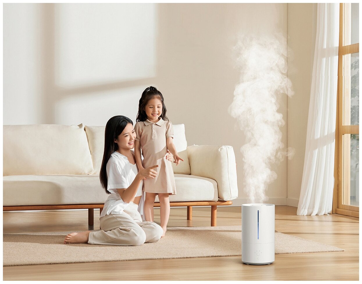 Увлажнитель воздуха Xiaomi Smart Humidifier 2 (MJJSQ05DY) RU, белый - фотография № 10