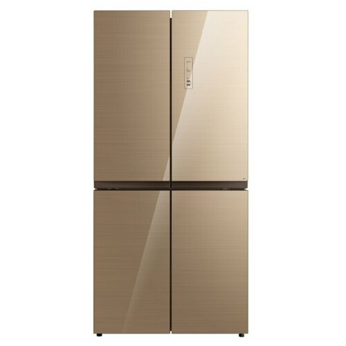 Холодильник Korting KNFM 81787 GB, бежевый холодильник side by side gorenje nrr9185eabxl