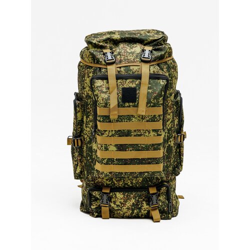 фото Рюкзак тактический мужской, военный, армейский рюкзак 80 л водонепроницаемая ткань, рюкзак для охоты, рюкзак для рыбалки, рюкзак туристический blau see