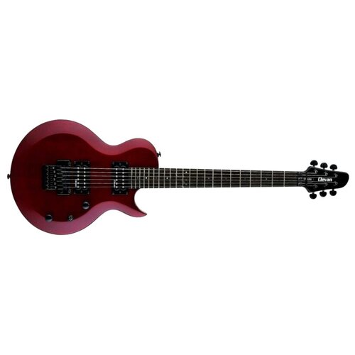 электрогитара les paul h h goldtop jet Электрогитара Clevan CP-33FR wine red