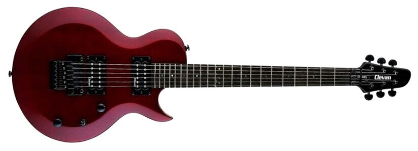 Электрогитара Clevan CP-33FR wine red