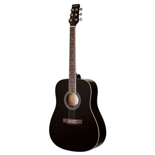 Акустическая гитара Martinez W-11 BK черный акустическая гитара martinez w 11 cs
