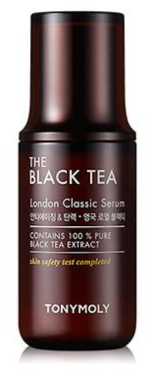 TONYMOLY Антивозрастная сыворотка для лица с экстрактом английского чая THE BLACK TEA London Classic Serum, 50мл