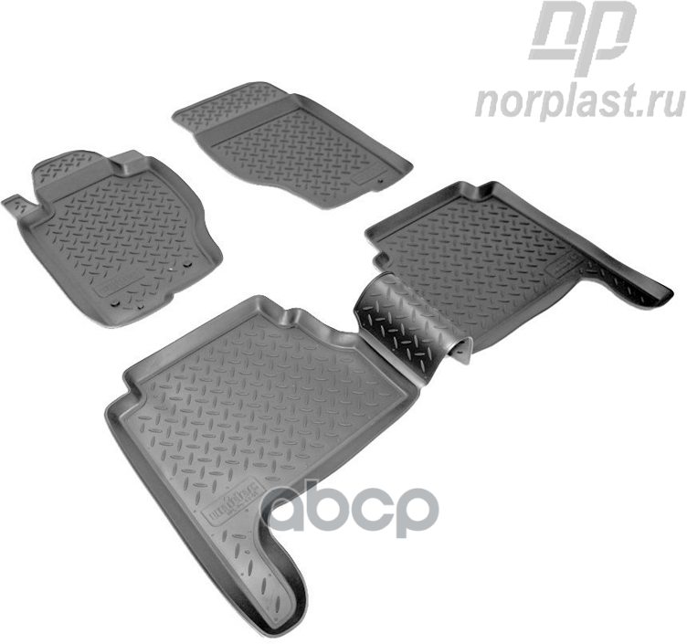 Коврики В Салон Полиуретан Norplast Kia Sorento 02- Черный Комплект Npl-Po-43-65 Kia Sorento 02- NORPLAST арт. NPL-Po-43-65