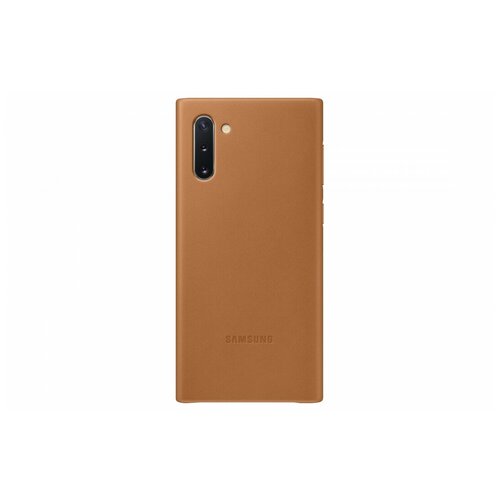 Чехол Samsung Leather Cover Note10 beige