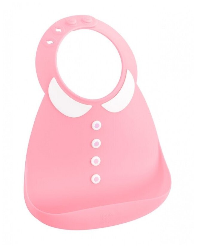 Baby Bib Peter Pan Pink