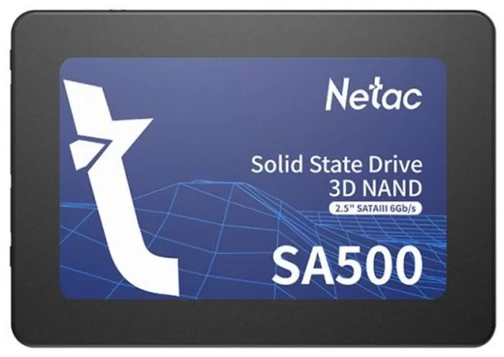 SSD-накопитель Netac SSD 2,5"" SATA-III SA500 240GB NT01SA500-240-S3X TLC - фотография № 1