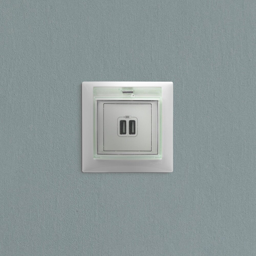Valena DIY 694370 Розетка USB (2xUSB, под рамку, скрытая установка, белая) Legrand - фото №18