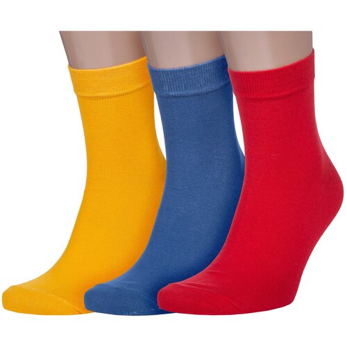 фото Комплект из 3 пар мужских носков moscowsocksclub микс 2, размер 29 (44-46) moskowsocksclub