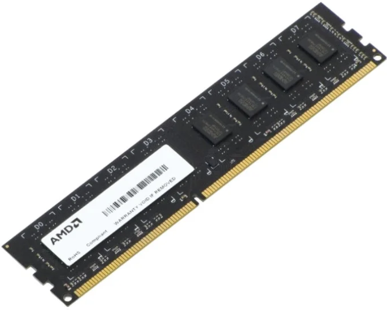 Оперативная память AMD R3 Value R334G1339U1S-U DDR3 - 1x 4ГБ 1333МГц, DIMM, Ret