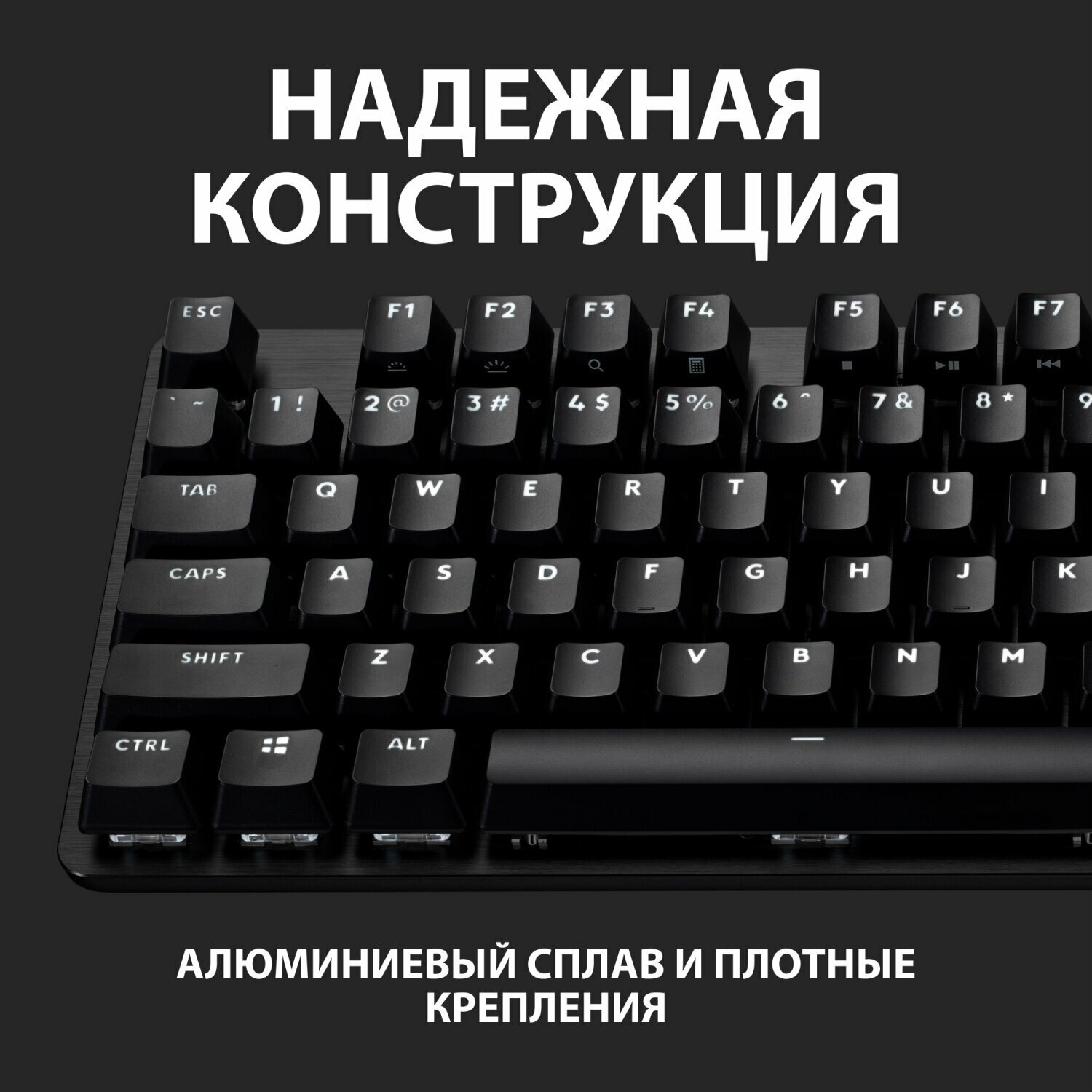 Клавиатура Logitech 920-010438 USB, 104 клавиши, чёрная - фото №6