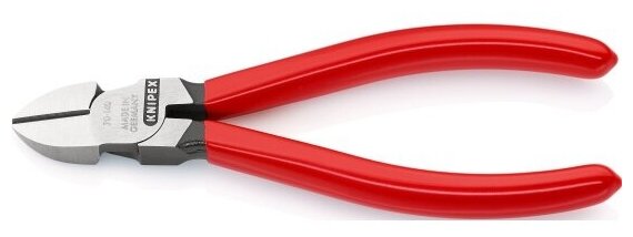 Бокорезы Knipex KN-7001140SB, 140 мм, пластиковые рукоятки