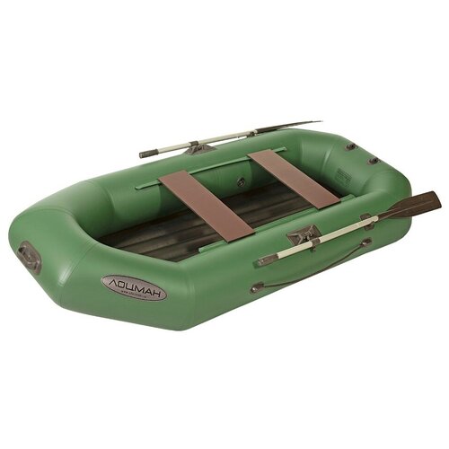 фото Надувная лодка лоцман стандарт 280 внд зеленый