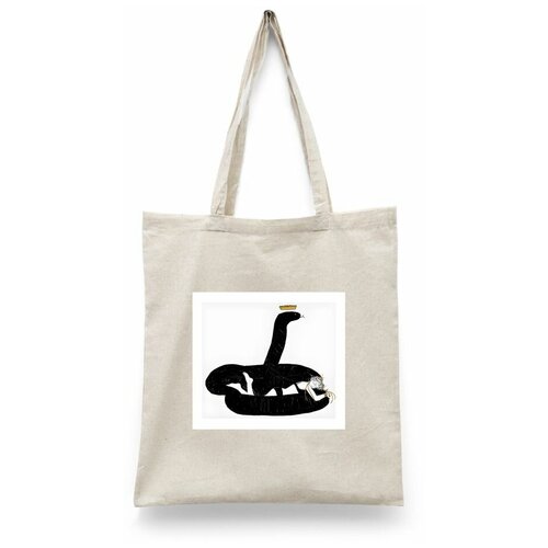 фото Сумка шоппер каждому своё, бежевый