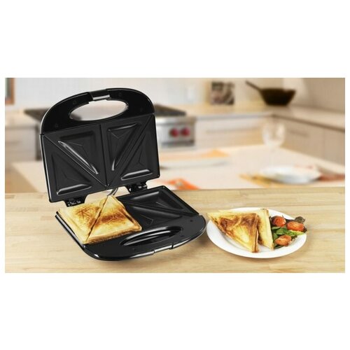 Универсальная бутербродница 2 в 1DELICIOUS MORNINGKJ- 102750 Втсэндвичницатост машина2 сменные пластинычерный 195000₽
