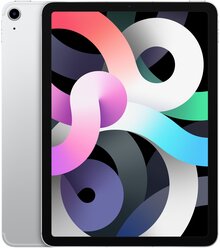 Планшет Apple iPad Air (2020) RU, 64 ГБ, Wi-Fi + Cellular, серебристый