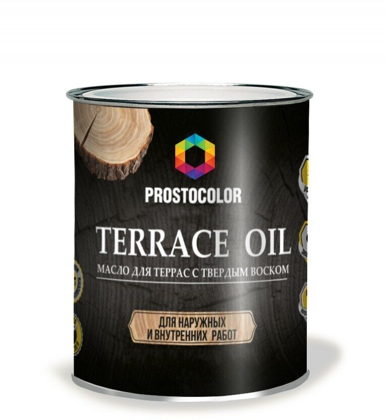 Масло для террас Prostocolor (сосна) 0,75 л